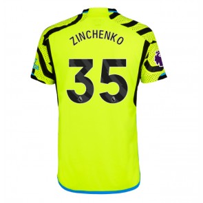 Arsenal Oleksandr Zinchenko #35 Gostujuci Dres 2023-24 Kratak Rukavima